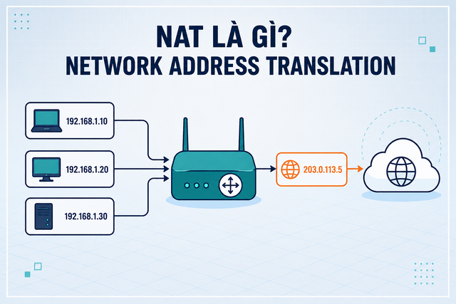 NAT là gì? Network Address Translation trong mạng máy tính