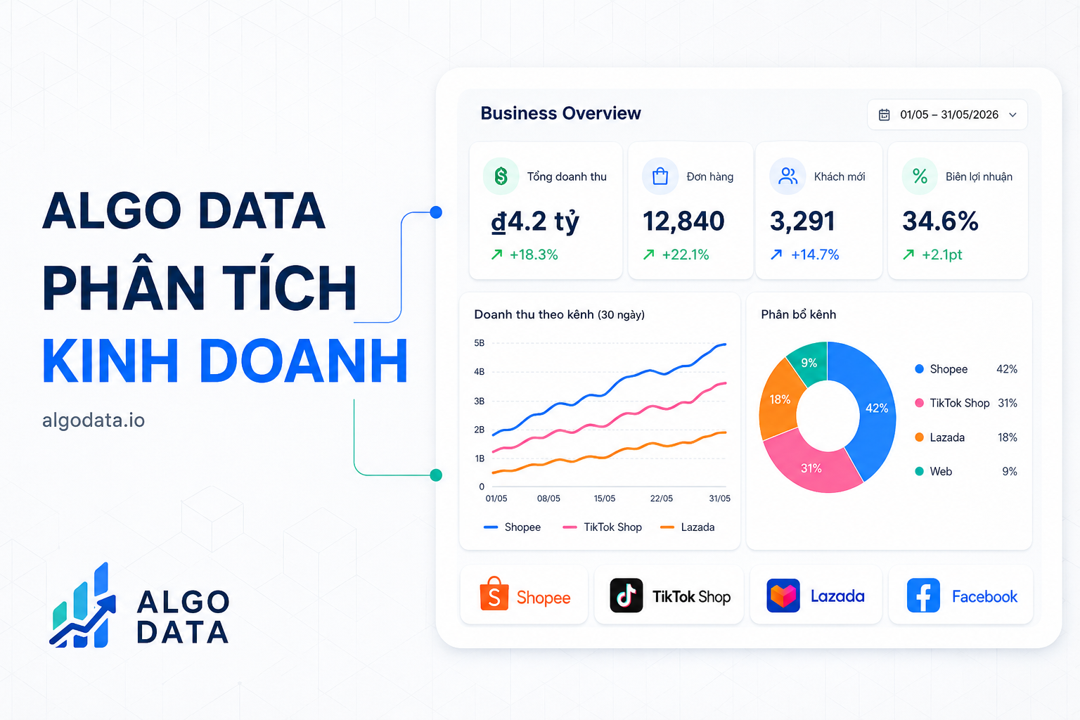 Phân tích kinh doanh chuyên sâu với Algo Data