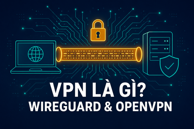 VPN là gì? Mạng riêng ảo, WireGuard và OpenVPN